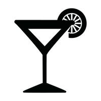 Cocktail icon, Cocktail logo concept vector