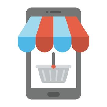 An online screen with world wide web, internet site vector