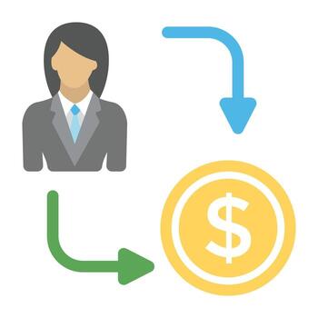 Different currencies linked via hierarchy, investment plan vector