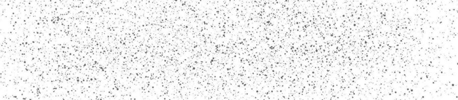 Black chaotic dots particles abstract banner design vector