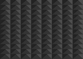 Black abstract polygonal mosaic tech background vector