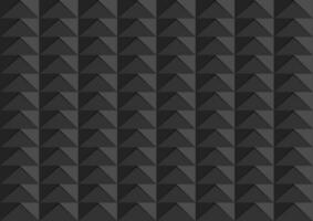 Black abstract polygonal mosaic tech background vector