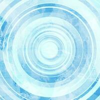 Light blue grunge circles abstract geometry background vector