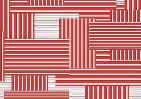 Grey and red tech striped abstract geometric background vector