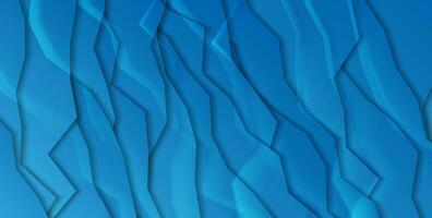 Blue curved lines abstract corporate background vector