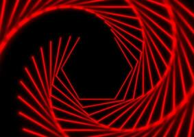 Bright red laser lines abstract hi-tech background vector