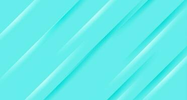 Minimal abstract turquoise tech geometric background vector