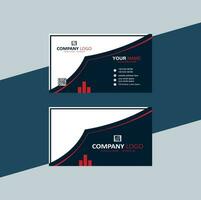 Visiting card modern design template vector