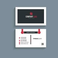 Visiting card modern design template vector