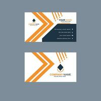 Visiting card modern design template vector