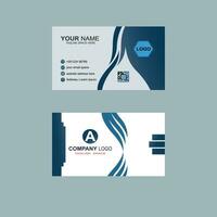 Visiting card modern design template vector