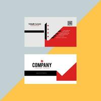 Visiting card modern design template vector