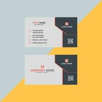 Visiting card modern design template vector