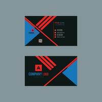 Visiting card modern design template vector