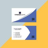 Visiting card modern design template vector