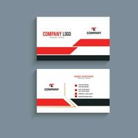 Visiting card modern design template vector