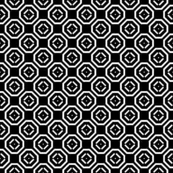 textura de patrón transparente en blanco y negro. diseño gráfico ornamental en escala de grises. adornos de mosaico. plantilla de patrón vector