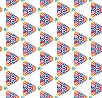 Multi color seamless abstract pattern. Background and backdrop. Multi Colored. Colorful ornamental design. Colored mosaic ornaments. Vector graphic illustration.