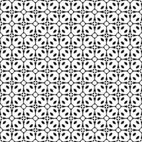 Black and white seamless pattern texture. Greyscale ornamental graphic design. Mosaic ornaments. Pattern template. vector