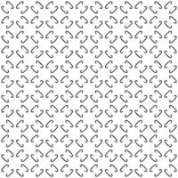 Black and white seamless abstract pattern. Background and backdrop. Grayscale ornamental design. vector