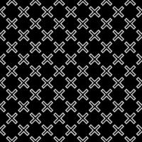 Black and white seamless abstract pattern. Background and backdrop. Grayscale ornamental design. vector