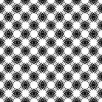 Black and white seamless abstract pattern. Background and backdrop. Grayscale ornamental design. vector