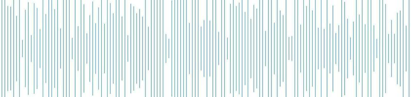 Blue equalizer lines abstract futuristic tech banner vector