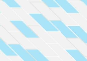 Abstract grey blue geometric tiles technology background vector