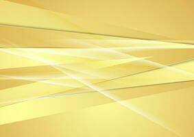 Pastel yellow glossy abstract tech corporate background vector