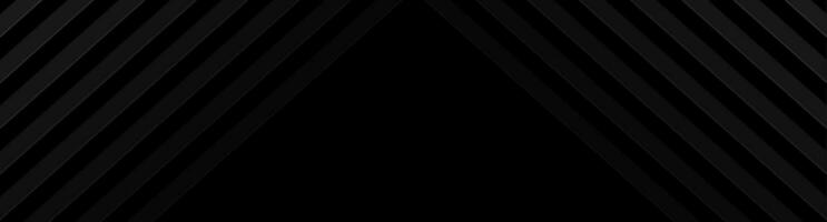 Black abstract technology background banner vector