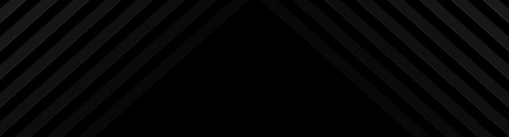 Black abstract technology background banner vector