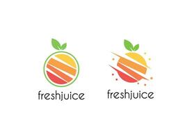 Juice fresh fruit banner. Orange, lemon healthy juice design template. vector