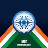 15th August Indian independence day social media post design vector