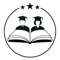 Education logo illustration. vector