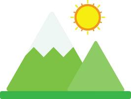 Mountains Nature View vector