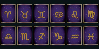 Zodiac signs black icons set vector. Isolated horoscope zodiac symbols  Capricorn, Aquarius, Pisces, Aries, Taurus, Gemini, Cancer, Leo, Virgo, Libra, Scorpio. Zodiac astrology vector illustration.