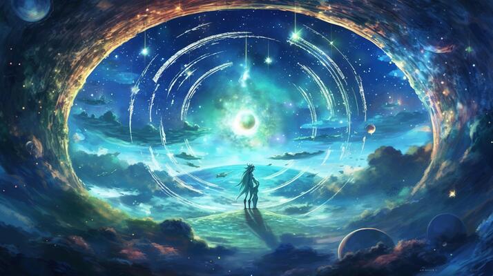 Anime Universe Stock Photos, Images and Backgrounds for Free Download - How To Go To The Anime Universe