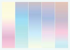 53 Vector colorful gradient collection