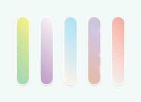 22 Vector colorful gradient collection