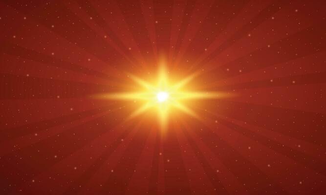 vector abstract background with a sunburst design with sparkling lights