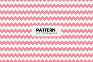 Zig zag pink lines seamless repeat chevron pattern vector