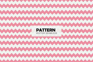 Zig zag pink lines seamless repeat chevron pattern vector