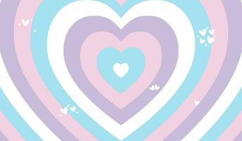 Vector flat design wildflower heart background,,