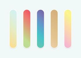 40 Vector colorful gradient collection