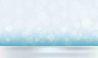 Vector blue bokeh textured plain product background