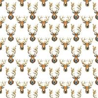 Reindeer head pattern photo