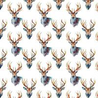 Reindeer head pattern photo