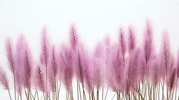 Fountain Grass flower patterned background. Flower texture background. Generative AI photo