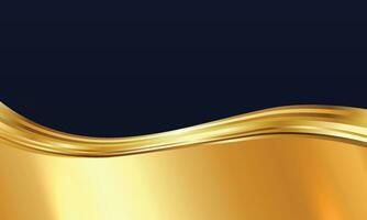 Vector realistic golden luxury background