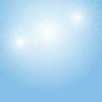 Vector gradient hexagonal background